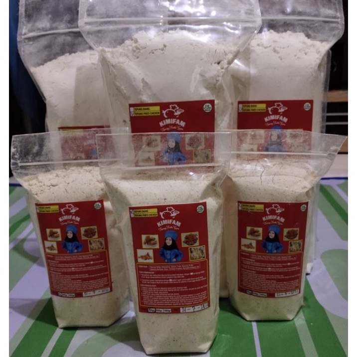 

kxuf 79 Tepung biang fried chicken 5grUntuk di campur dgn 5kg trigu Murni 156