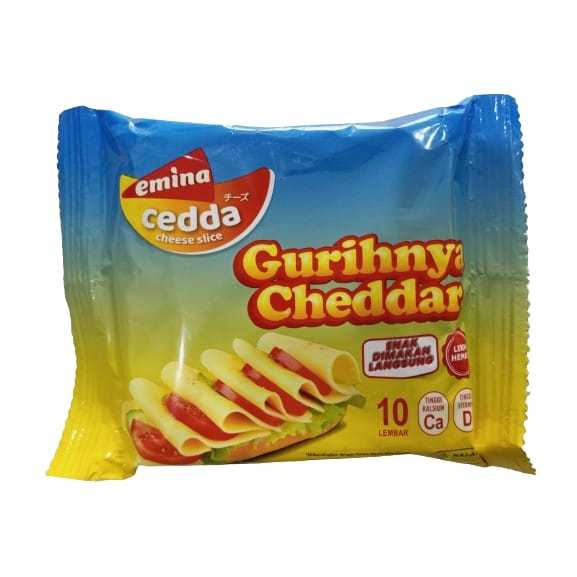 

EMINA Cheese Cheddar Slice Isi 10