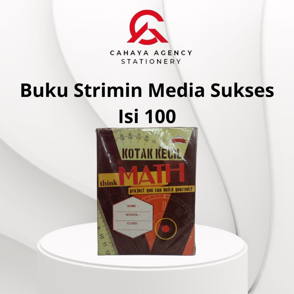 

Buku Strimin/ Kotak Kecil Media Sukses Isi 100 (per pak)