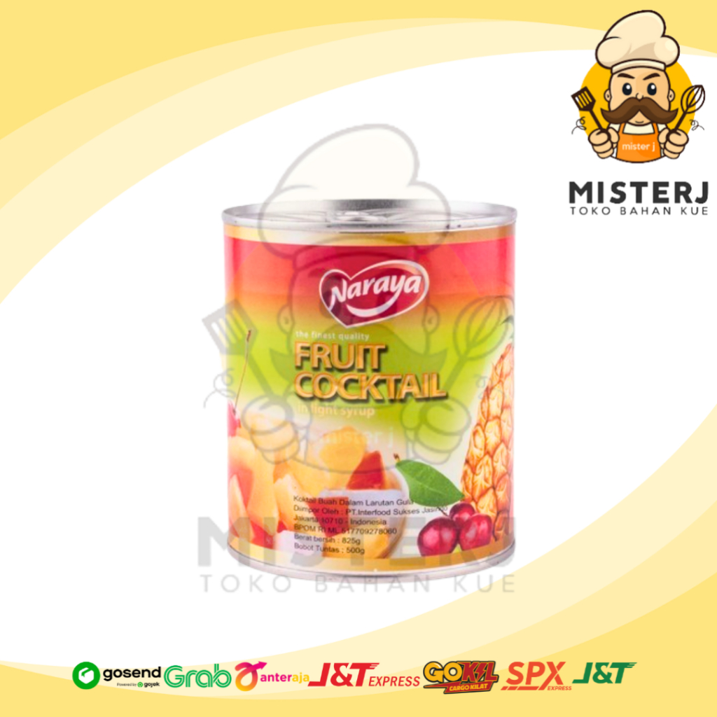 

Naraya Fruit Cocktail Syrup In Light | 850 Gram | Buah Cocktail Kaleng