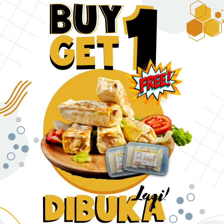 

PROMO AKHIR TAHUN KEBAB MONTOK SENSEI BUY 1 GET 1 FREE