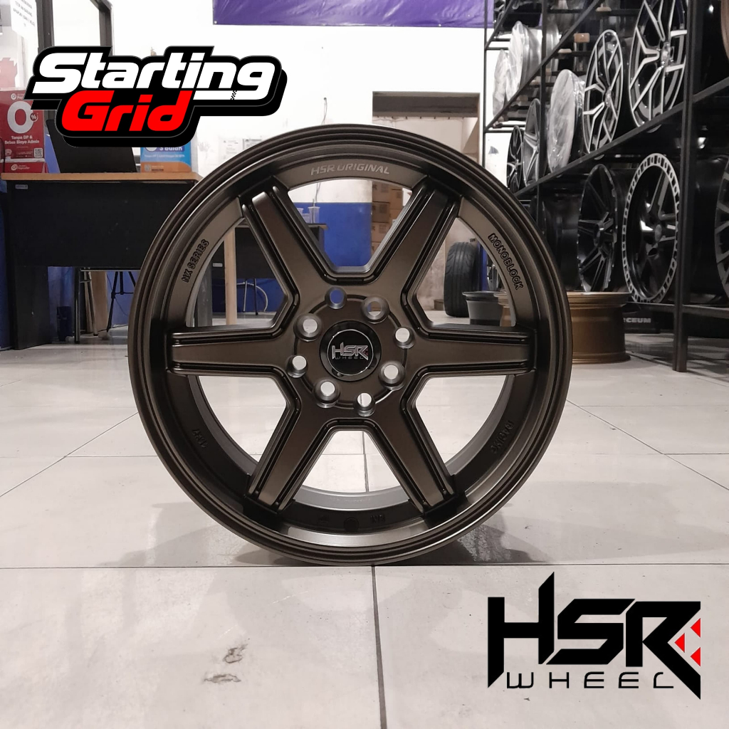 Velg Mobil HSR Ring 16 Untuk Brio, Mobilio, Jazz, Yaris, Vios, Xenia, Agya, Calya - Free Ongkir