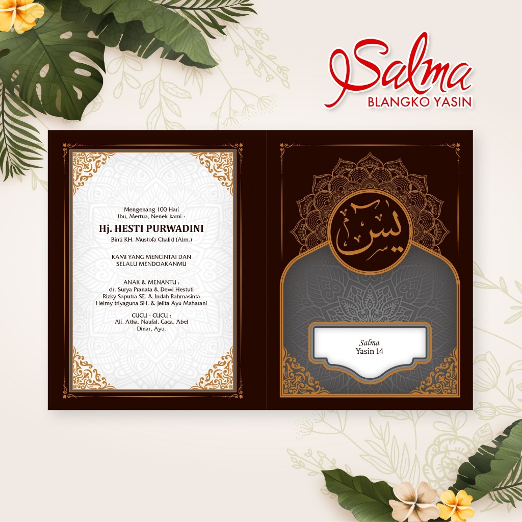 

Soft Cover Yasin Salma SY 14