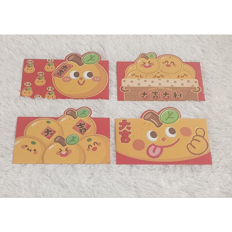 

Angpau Imlek Lucu dan Unik Karakter Jeruk isi 4pc