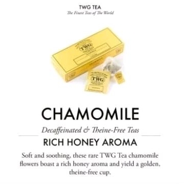 

TWG Tea Chamomile 15 Cotton