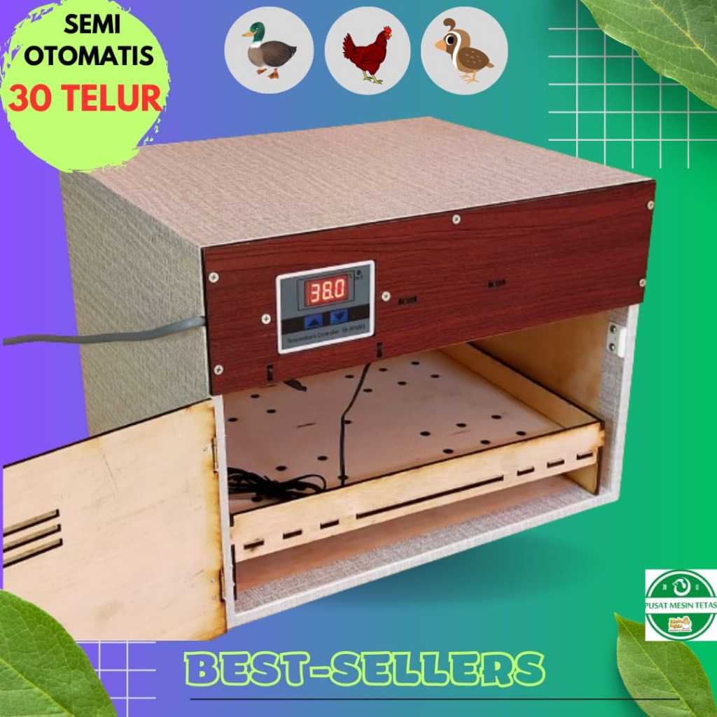 Mesin Penetas Telur Kapasitas 30