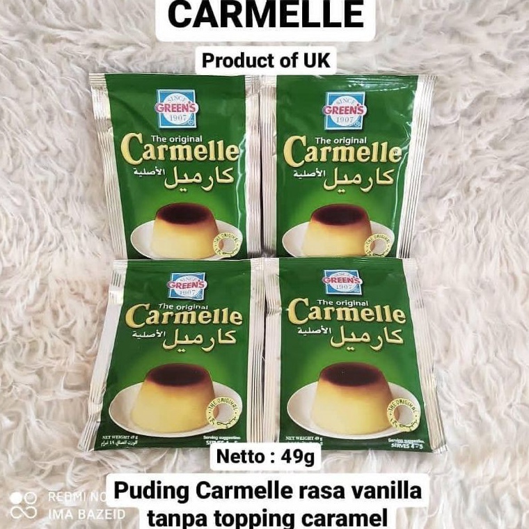 

Promo Termurah Carmelle Saudi dessert 49g non topping karmel carmela carmella carmel 288