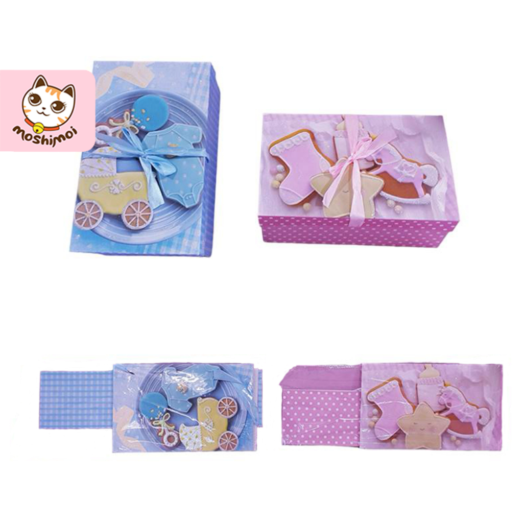 

Gift Box/Hampers/Kotak Kado/Box Bingkisan Rakitan Motif Baby (T)