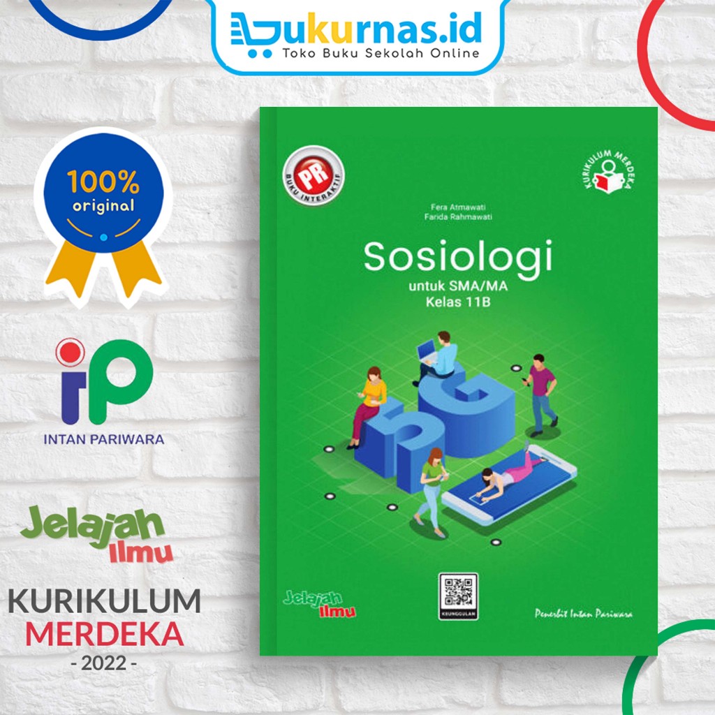 Buku PR Interaktif Sosiologi 11B SMA/MA Kelas 11 Semester 2 - Kurikulum Merdeka - Intan Pariwara