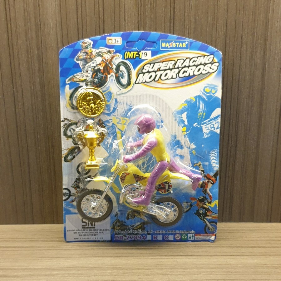 MOTOR CROSS PIALA - MAINAN MOTOR BALAP ANAK LAKI LAKI