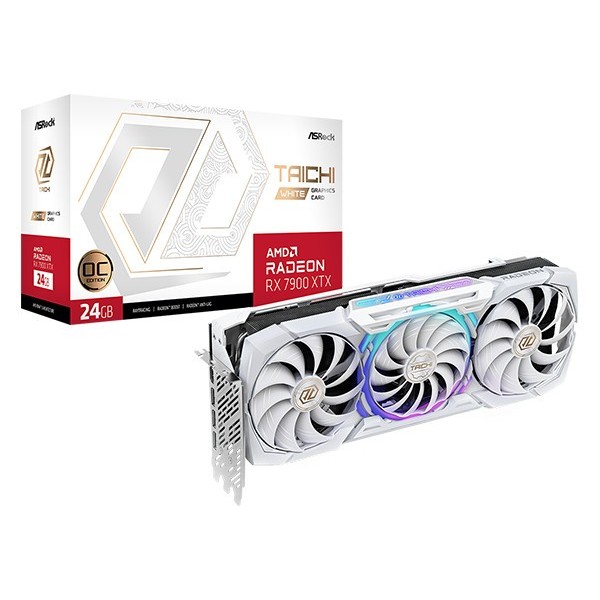 ASROCK AMD Radeon RX 7900 XTX Taichi White 24GB OC