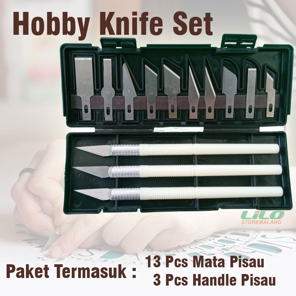 

fady 45 Cutter Ukir Art Craft Carving Hobby Set 13 Pcs L14 New Product