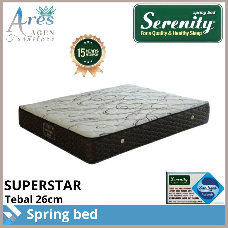 Springbed Elite Serenity/ Springbed Sernity Superstar / Kasur no 2 termurah