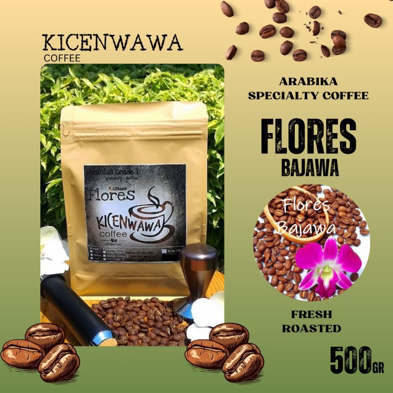 

Kopi Flores Bajawa 500gr / Specialty Coffee / Biji Kopi Premium