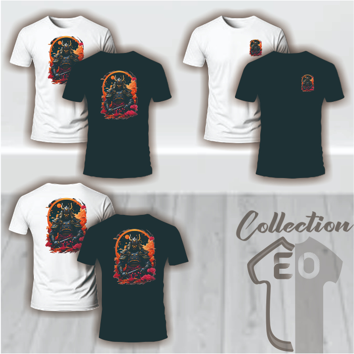 Kaos Distro Samurai Ninja Baju DIstro Samurai Ninja 2