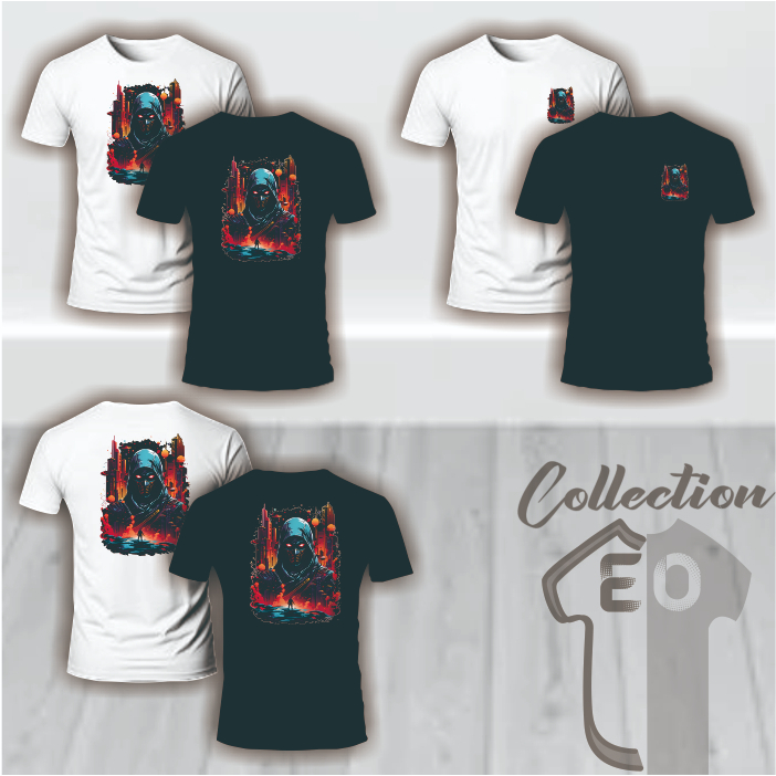 Kaos Distro Samurai Ninja Baju Distro Samurai Ninja 4