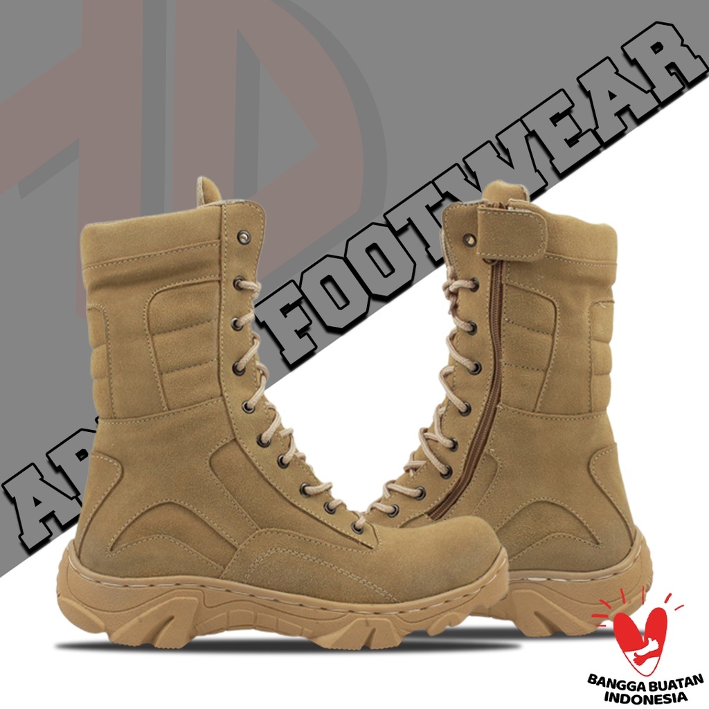 SEPATU SAFETY PDL LGR DELTA WARNA GURUN SUEDE SEPATU PDL TNI POLRI SECURITY SATPAM POL PP ARBOO