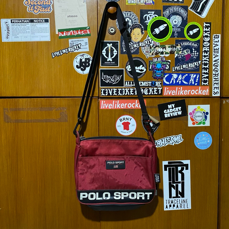 Polo sport vintage shoulder bag