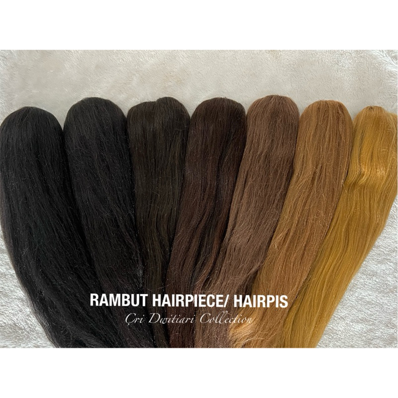 Hairpiece / Hairpis rambut palsu