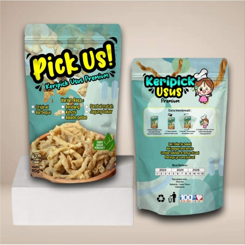 

[ PROMO !! ] Keripik Usus Rasa / Usus Crispy / Keripik Usus Renyah Pick Us! ED : MARET 2026