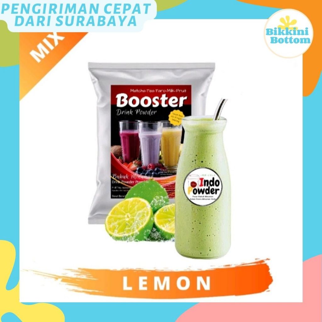 

Bubuk Minuman LEMON 1 kg / Bubuk LEMON 1 KG / LEMON Bubuk | INDOPOWDER BOOSTER