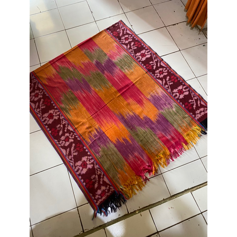 Tenun blangket halusan,ATBM(alat tenun bukan mesin)