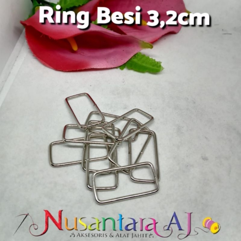 Ring Kotak tas / Ring kotak polos / ring kotak besi per pcs
