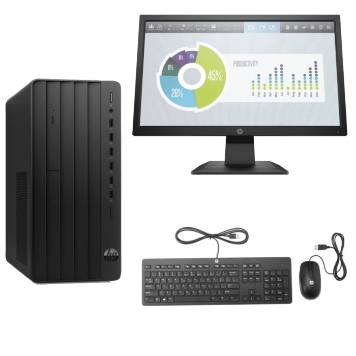 Pc Dekstop Hp 280 Pro G9 Mt - Intel I5-12400 / 8Gb Ddr4 / Ssd 512G M2.2280 / Dvdrw / Win 11Pro / 3Y 