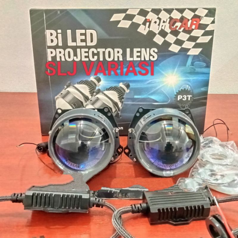 PROJECTOR BILED IPHCAR P3T 65W 3 INCH BLUE LENS