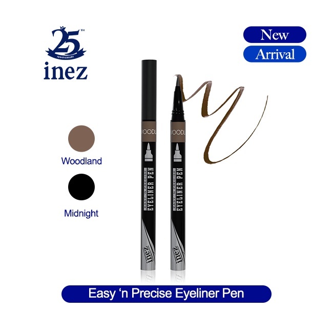 Inez Easy 'N Precise Eyeliner Pen / Eyeliner Inez / Eyebrow Spidol Inez