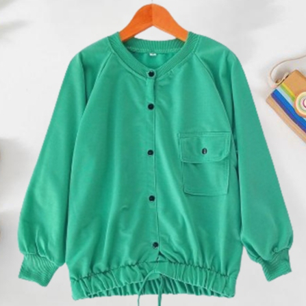 SWEATER CROP ANAK PEREMPUAN USIA 5 TAHUN - 15 TAHUN