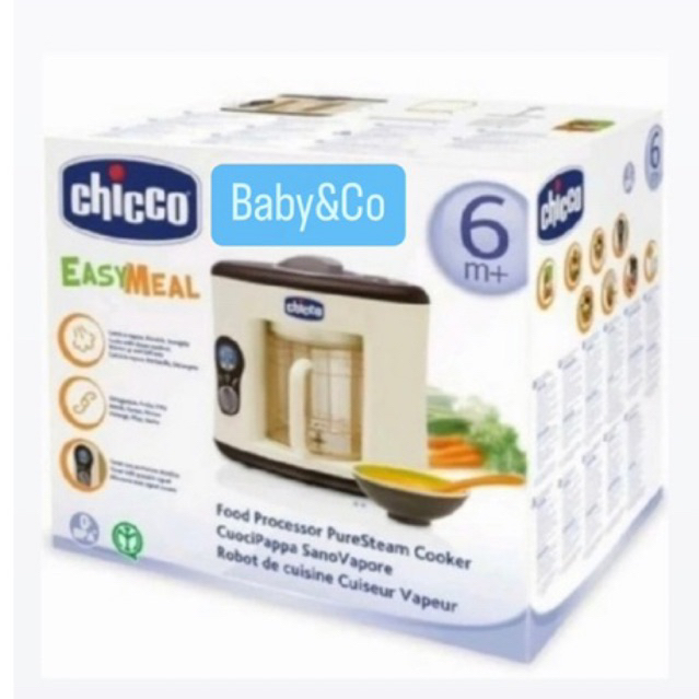 CHICCO EASY MEAL STEAMER BLENDER/FOOD PROCESSOR BLENDER CHICCO FOOD MAKER