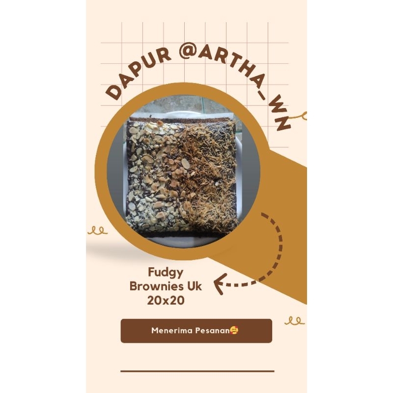 

Fudgy Brownies Dapur Artha_wn