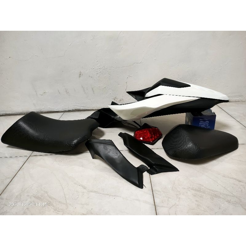 body mono plus single seat PNP Vixion NVL / NVA . body Vixion model ninja mono