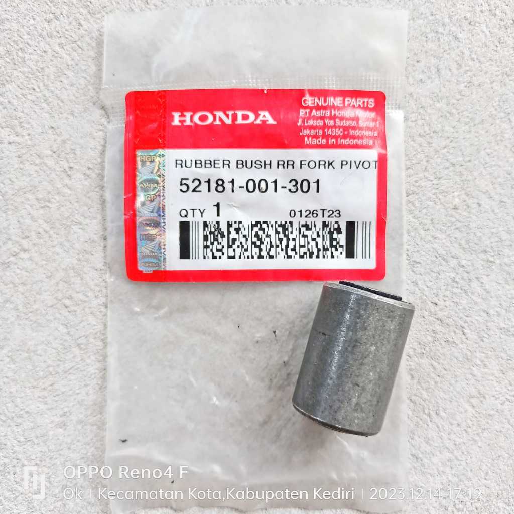 Karet Bush-Bosh-Bos Swing-Arm Honda C50-C70-C90 C700-C800 Win Ori AHM