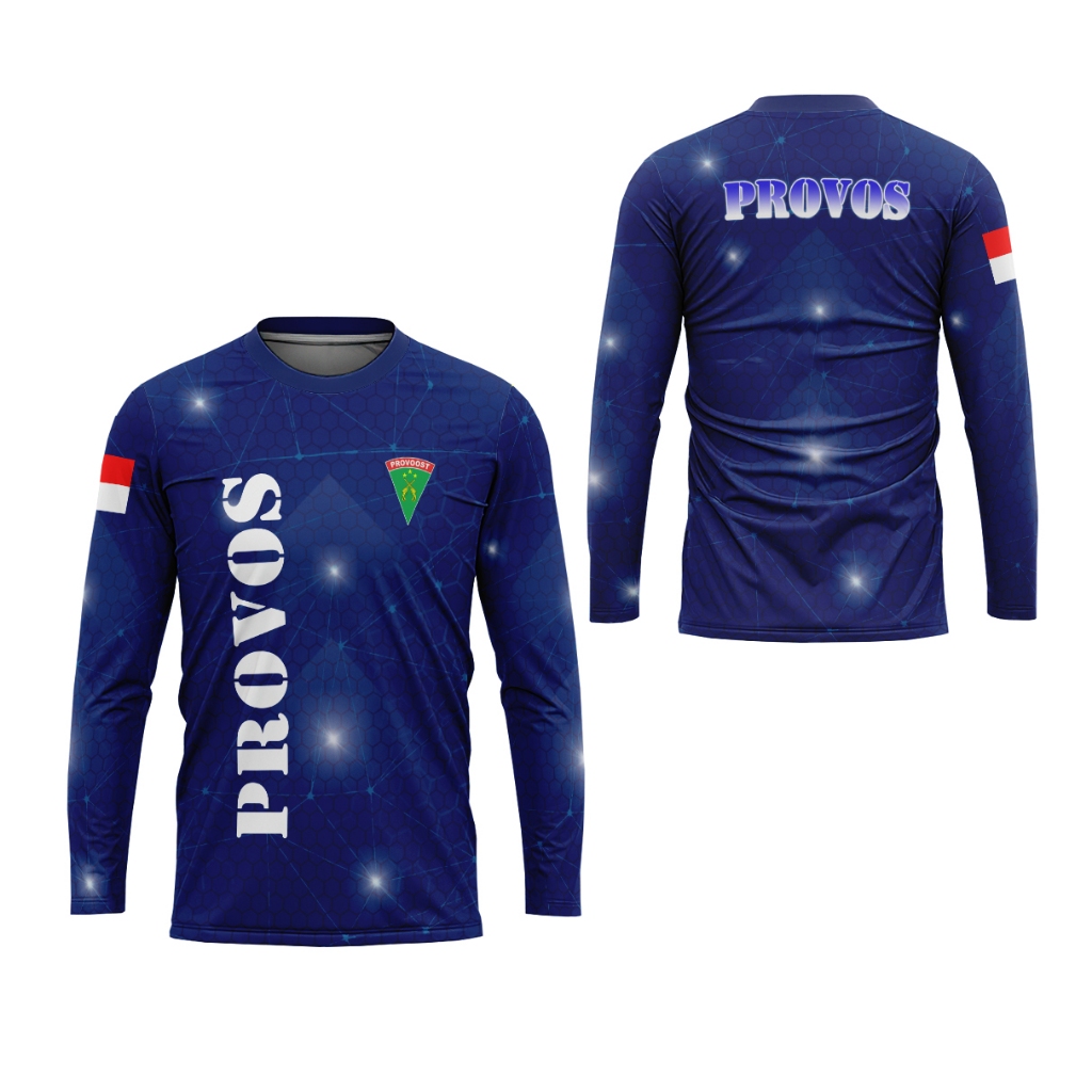 Kaos Lengan Panjang Provos TNI AD