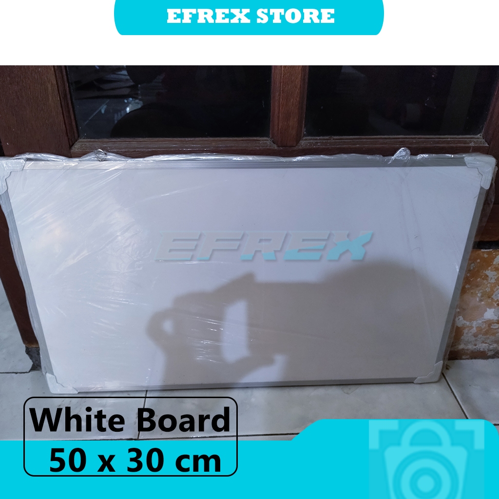 

Papan Tulis Bisa Whiteboard dan Blackboard | 50 x 30 cm