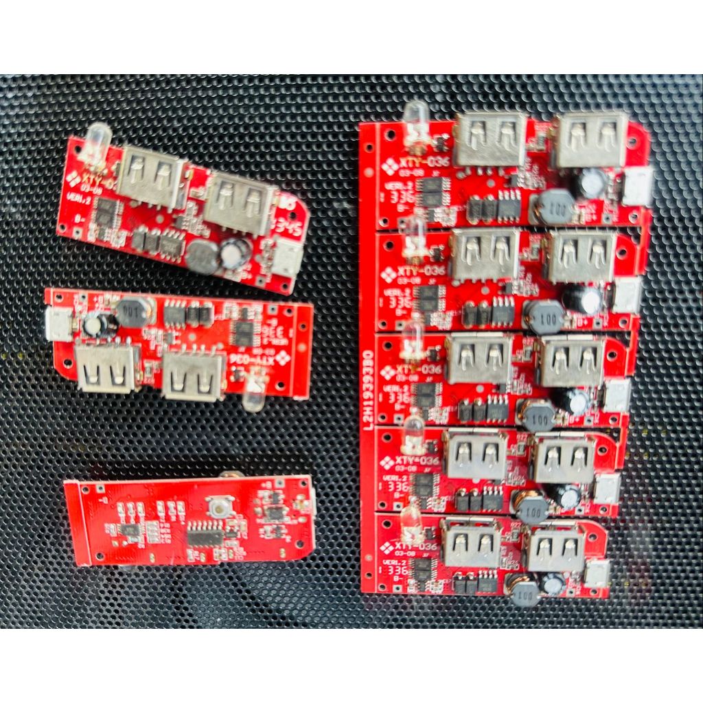 TERMURAH 100% BARU Kit Module Modul Power Bank DC 5V 2.1A 2 Port USB Modul PB 2PORT CODE 10