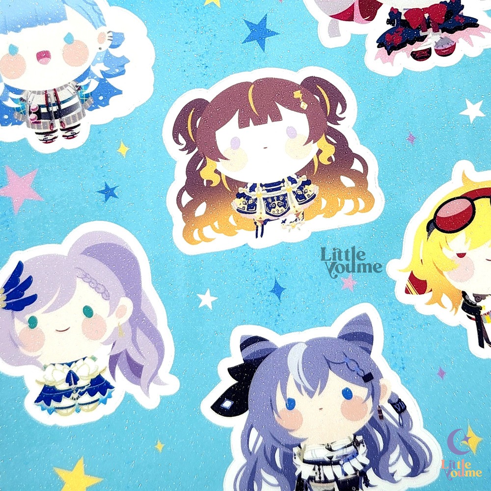 

Sticker Sheet Hololive Indonesia HoloID