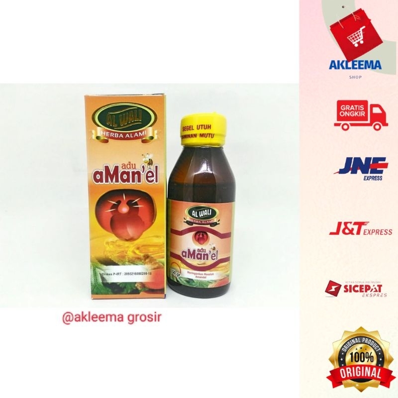 

Original 100% BPOM RESMI Madu Amandel- Madu Aman'el Al wali Extra Madu Murni Pilihan