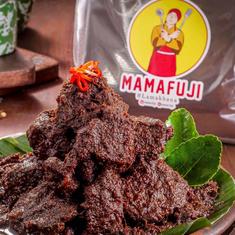 

KODE XPX3 Mamafuji Rendang Padang Asli 7gr Ukuran Besar