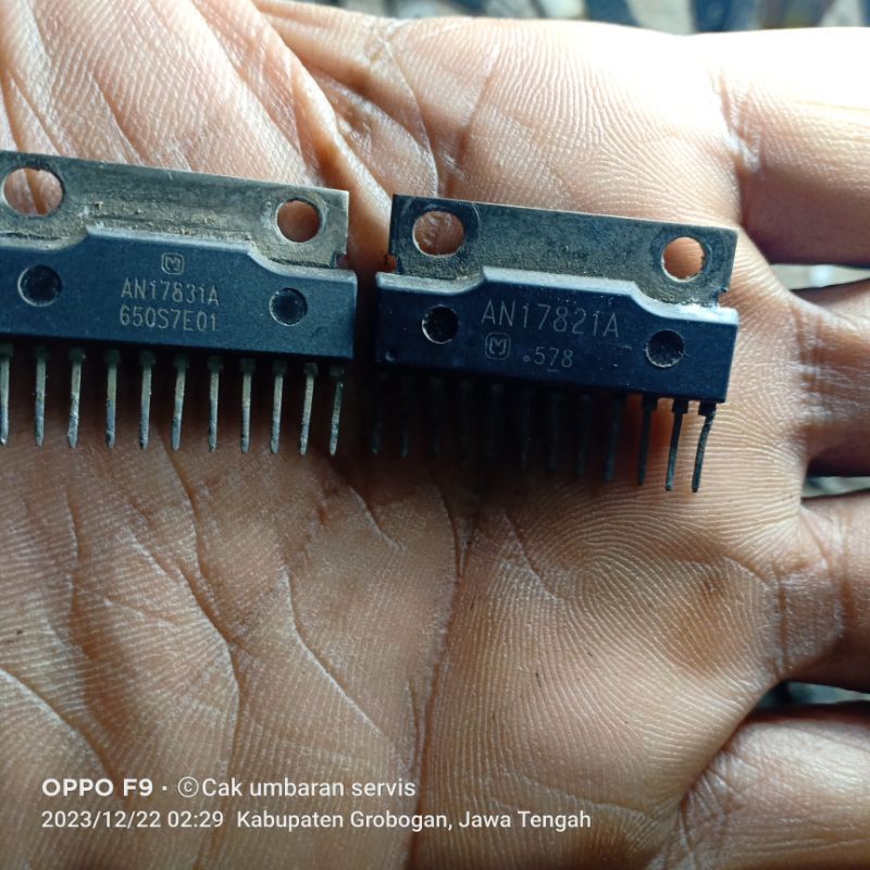 IC AUDIO AN17831A~AN17821A CABUTAN ORIGINAL