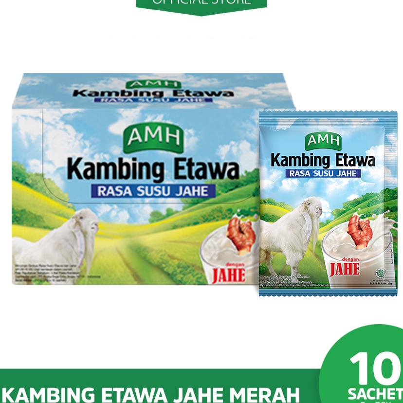 

KODE DJW962 AMH Kambing Etawa Variant Jahe Box 1 sachet