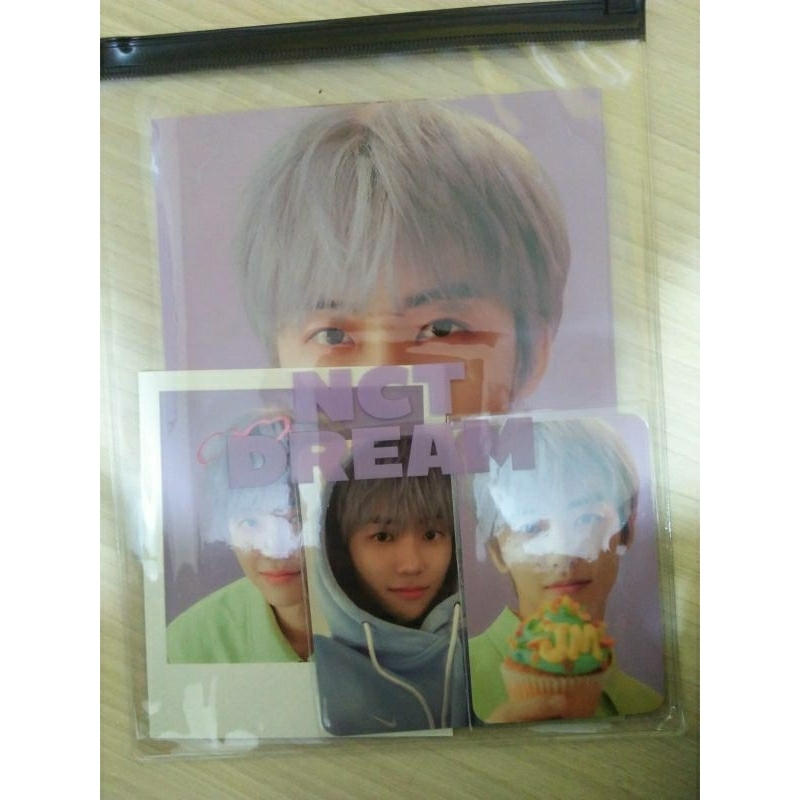 Jaemin hoodie season greetings Jeno sg23 photostrip collect book sanrio documentary book