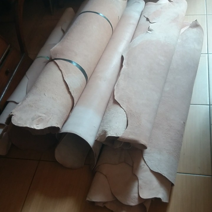 Kulit sapi nabati kulit sapi vegtan tebal 1.2mm custom order 25ft