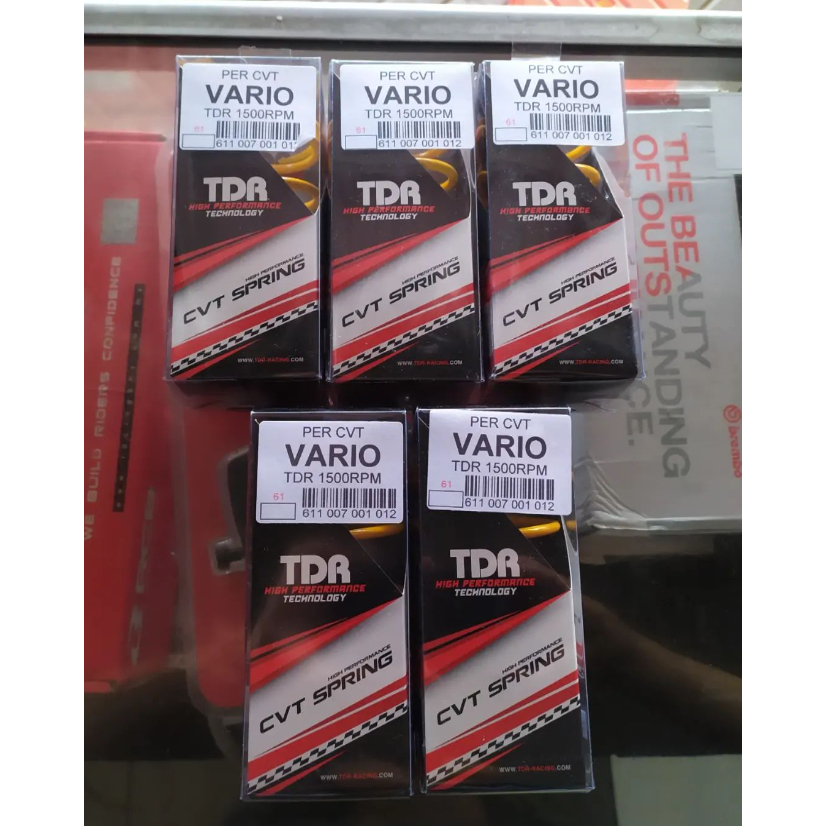 PER CVT TDR MATIC HONDA BEAT SCOOPY GENIO 1500RPM 2000RPM