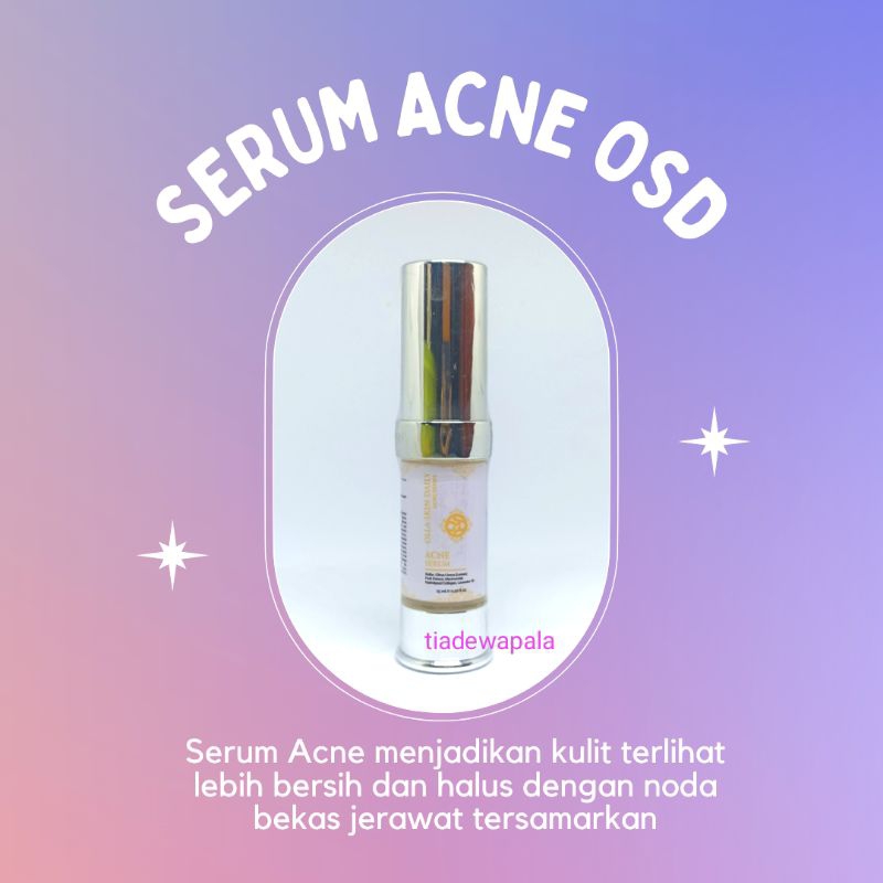 SERUM ACNE OSD OLLA SKIN DAILY 15ml / SERUM JERAWAT / SERUM NODA JERAWAT