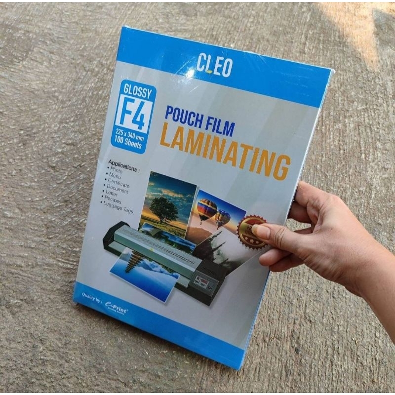 

PLASTIK LAMINATING F4 CLEO