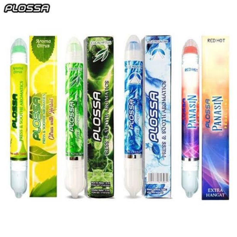 Plossa Minyak Angin 10 Ml Aromatheraphy Eucalyptus  Roll On PROMO MURAH