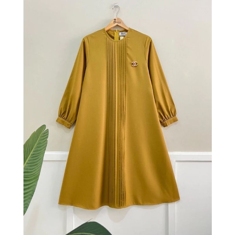 FAVORIT Baju Atasan Wanita Terbaru Tunik Tunic Katun Toyobo Premium Putih Hitam Maroon Kekinian